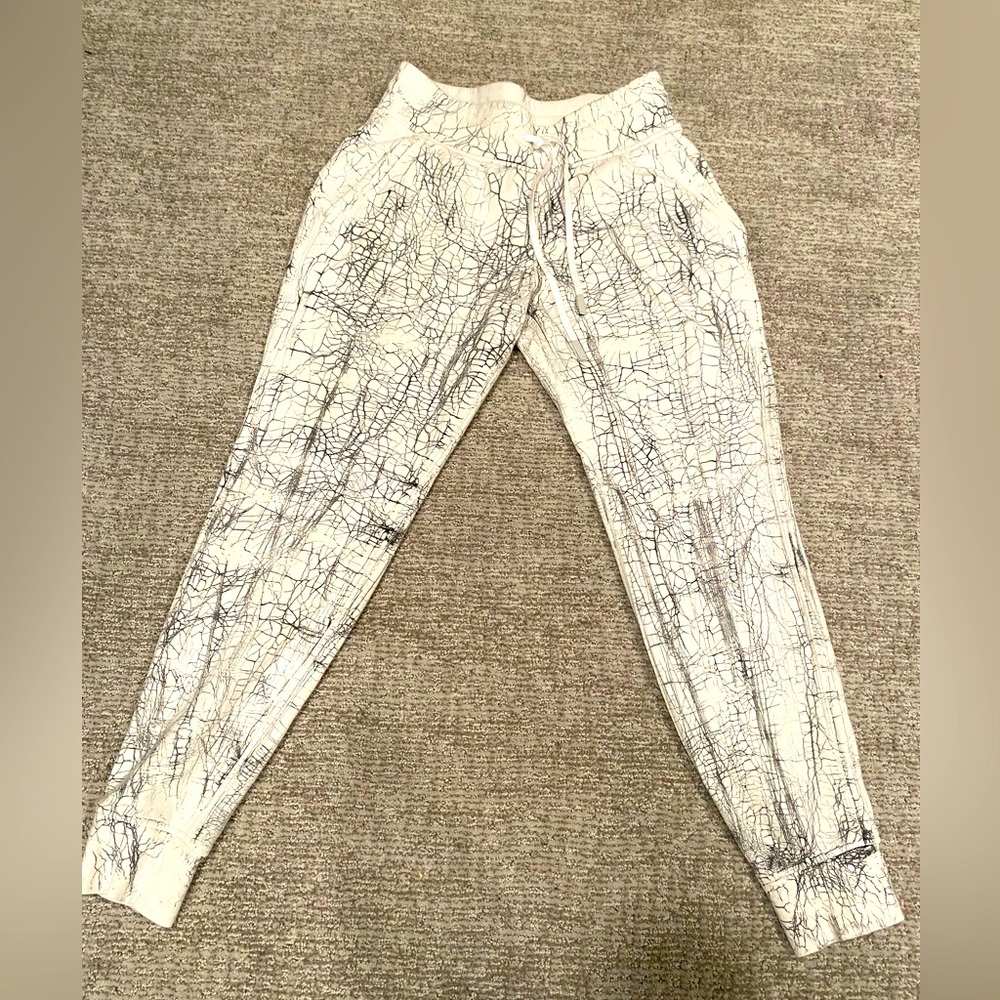 Warm down high rise jogger